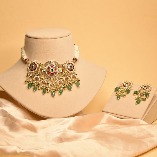 Surya Kanaka Necklace Set