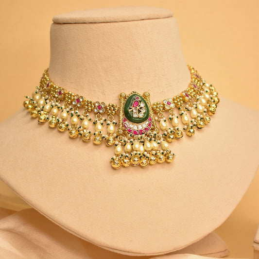 Haripankh Vilasa Necklace Set