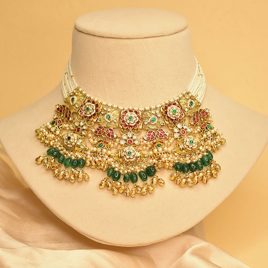 Svarnakriti Necklace Set
